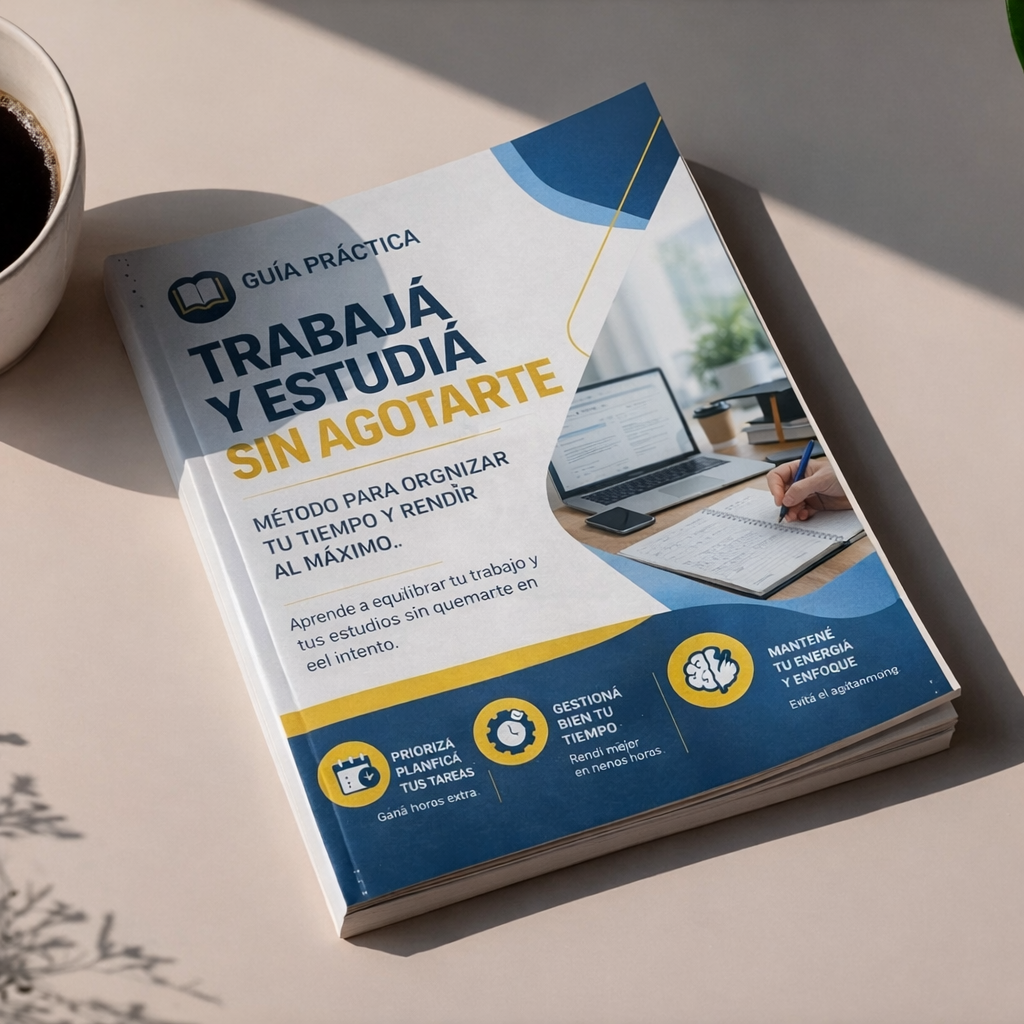 El método para trabajar y estudiar sin estrés ni agotamiento