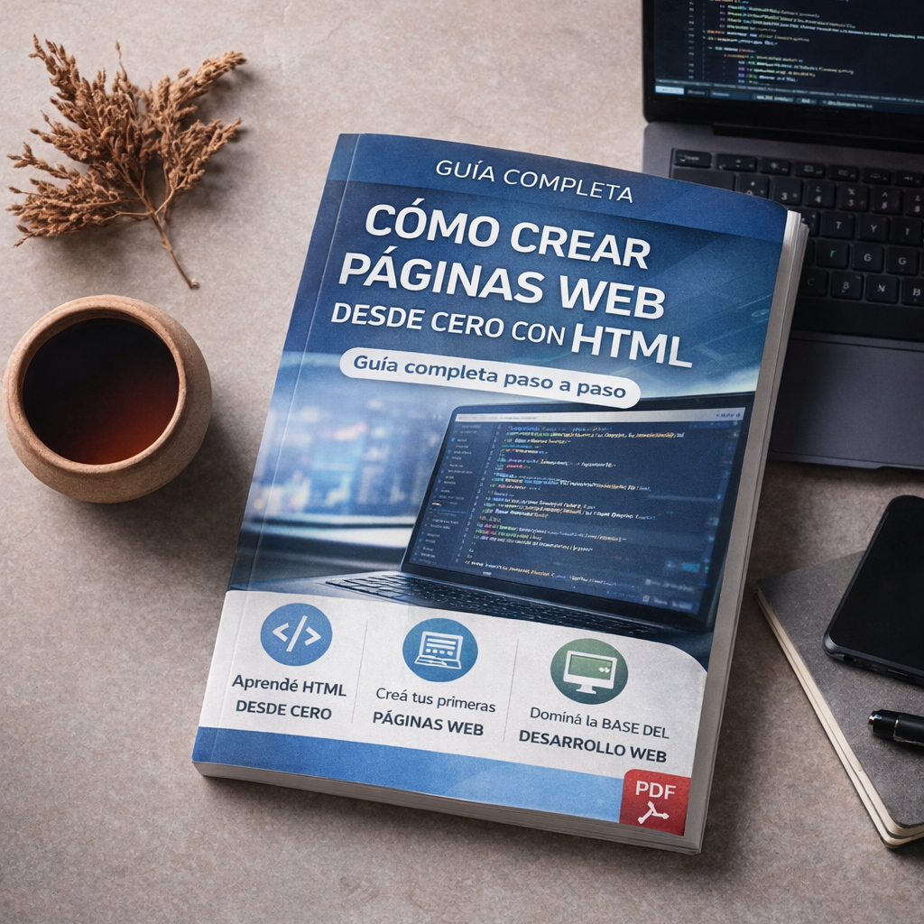 Aprendé HTML desde cero y creá tus primeras páginas web