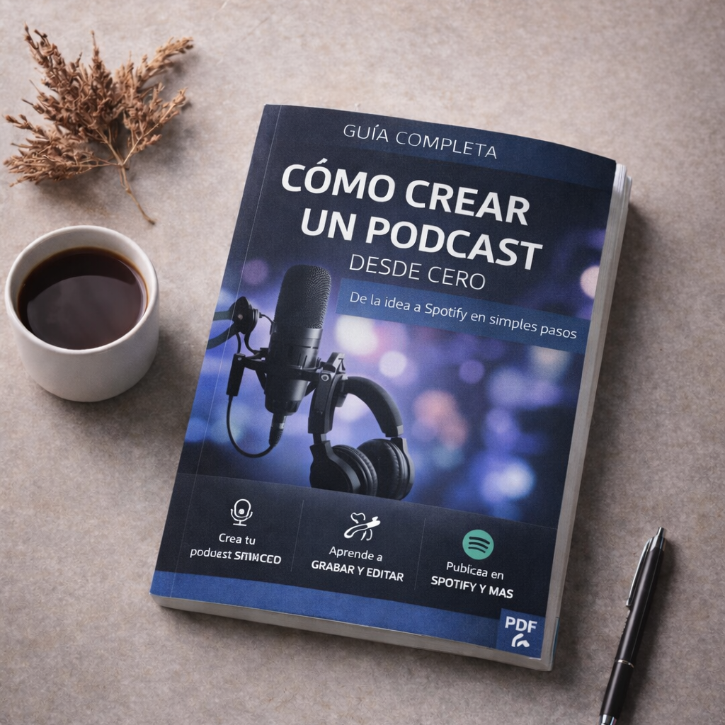 Guía completa para crear, grabar y monetizar tu podcast